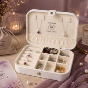Mystic Pearl Sterling Silver Treasure Box
