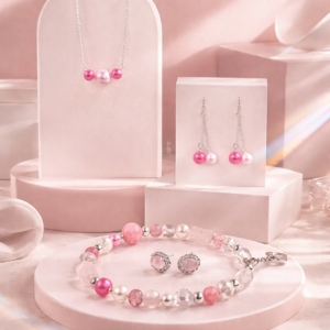 Mystic Pearl Bespoke Handmade Jewellery Set